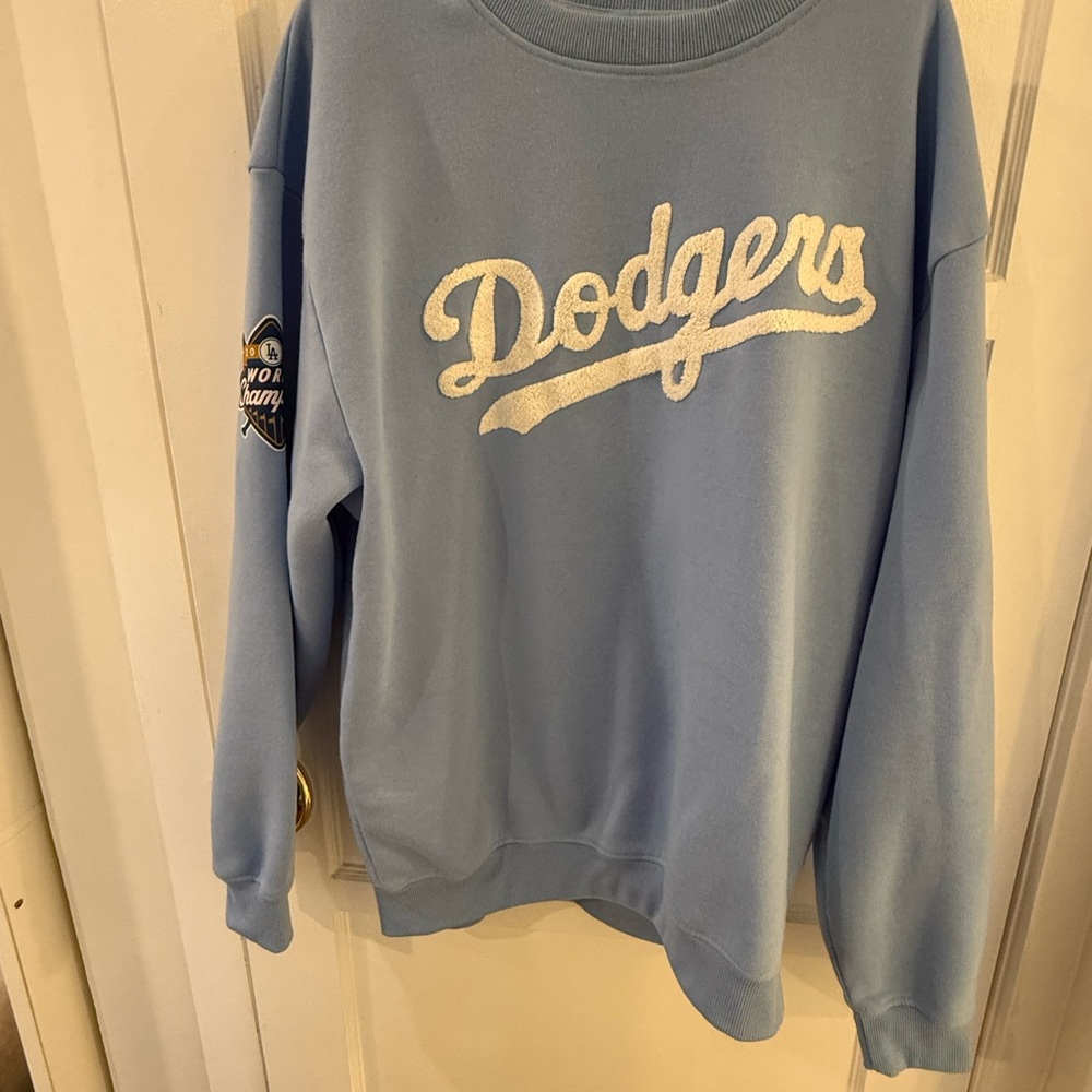 Blue Dodgers Women's Sweater